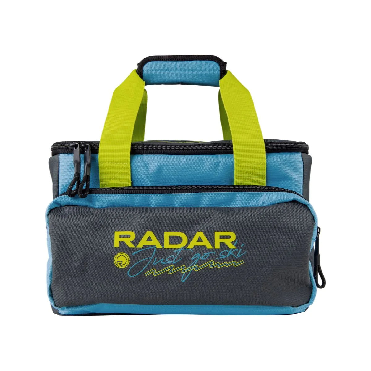 Radar Six Pack Cooler in Vintage Blue/Neon Green