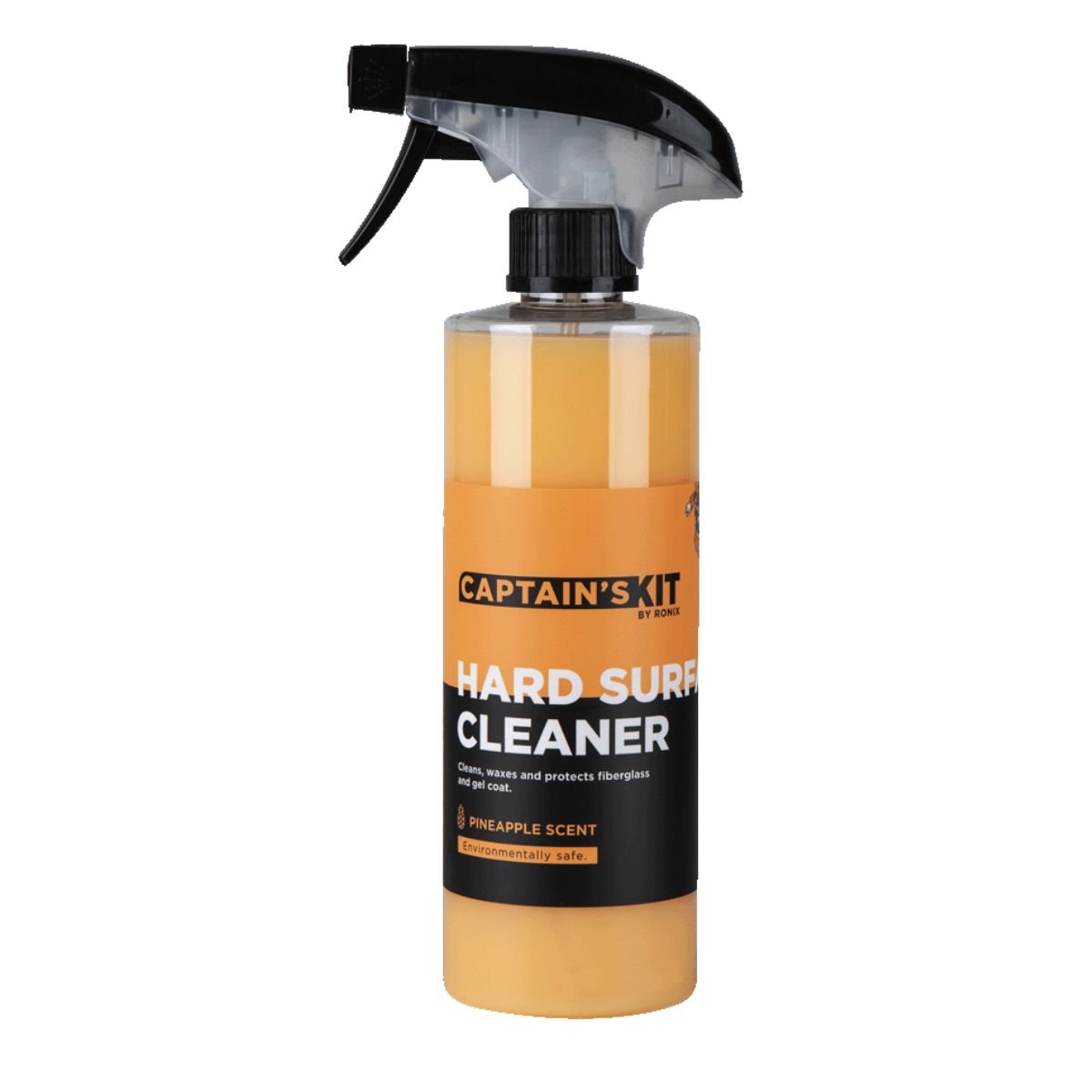 Ronix Captain's Kit Hard Surface Cleaner - Pineapple - 16oz - 6 pack