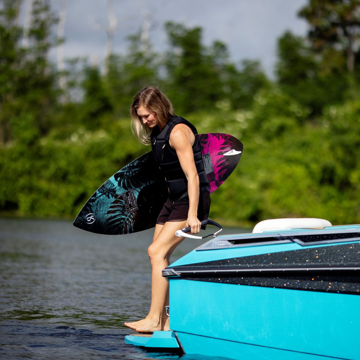 Ronix Women's Carbon Air Core 3 Skimmer Wakesurf Board 2025