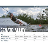 Radar Alloy Senate w/ Vector BOA & BOA ARTP Water Ski Package 2025