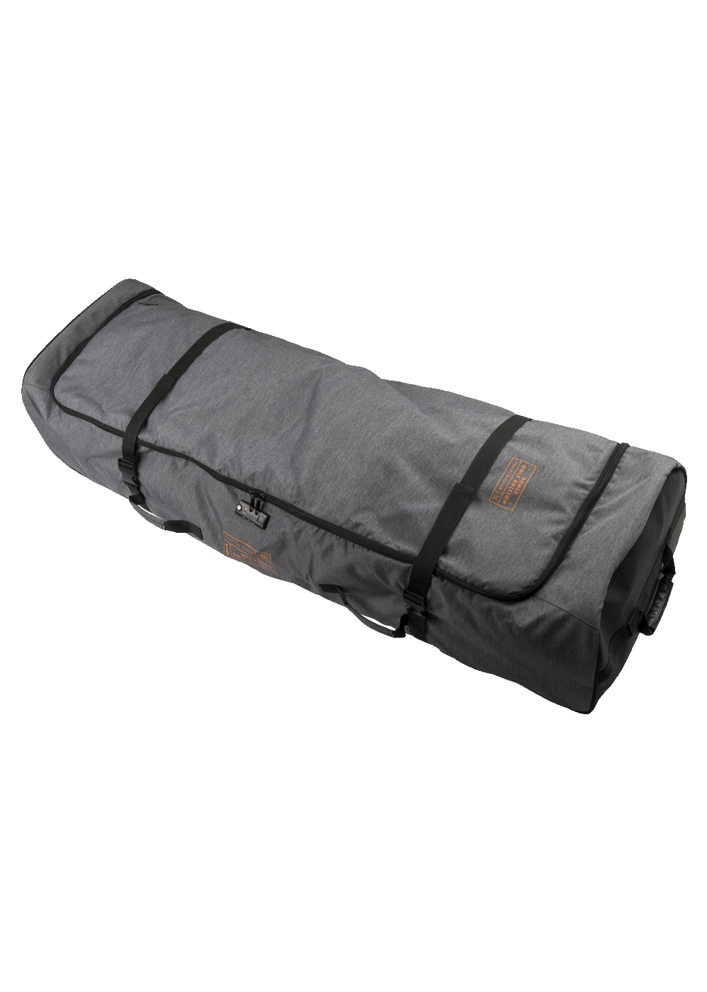 Ronix Links Padded Wheelie Wakeboard Bag Charcoal / Orange