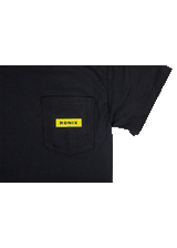 Ronix Megacorp Pocket Tee in Black / Yellow