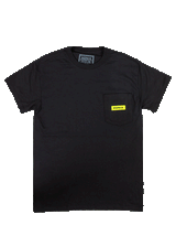 Ronix Megacorp Pocket Tee in Black / Yellow