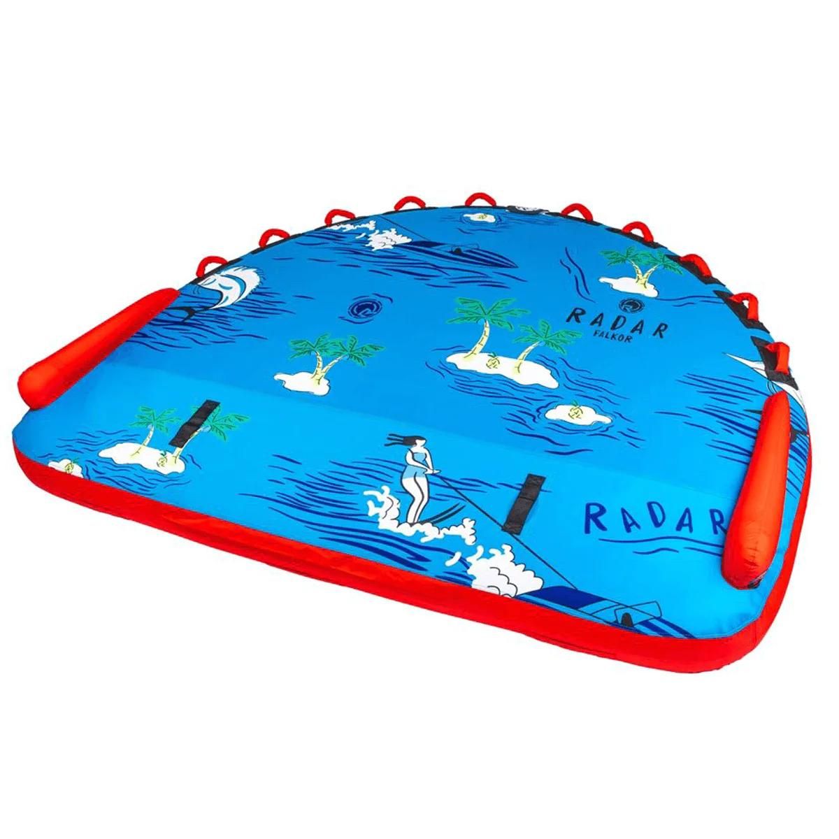 Radar Falkor Marshmallow Top 4 Person Tube Islands / Aqua / Red