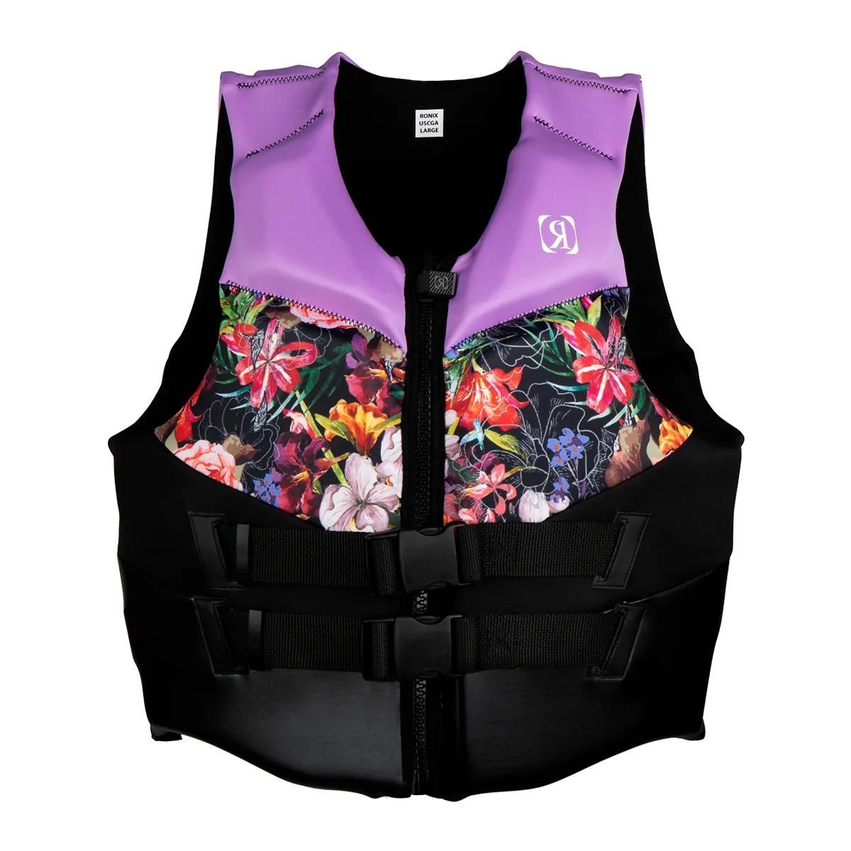 Ronix Women's Daydream CGA Life Jacket in Lavender / Floral