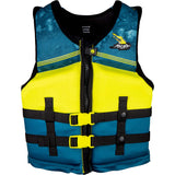 Radar Boy's TRA CGA Life Jacket in Volt/Deep Sea