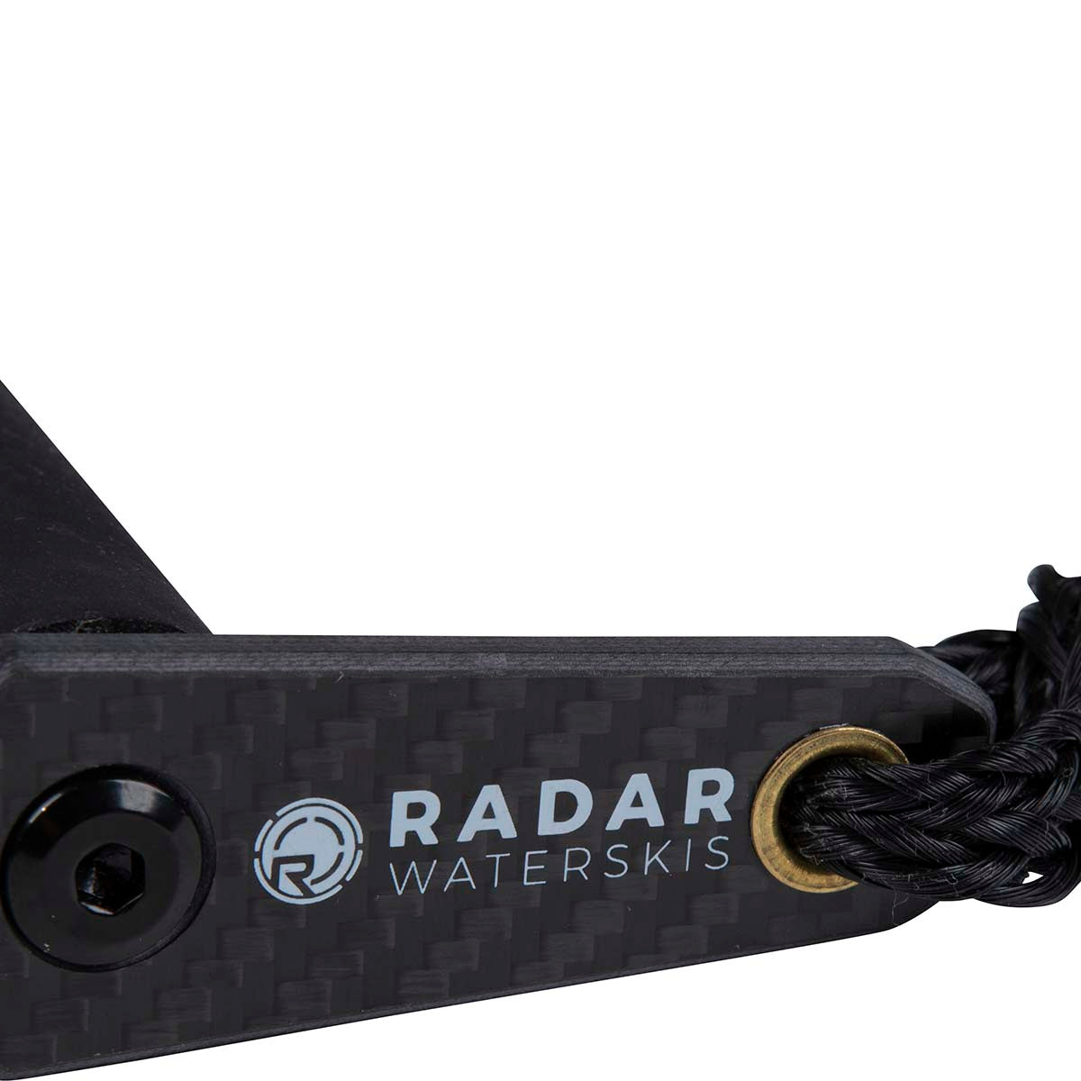 Radar Vapor Carbon BarLock 13 in. Water Ski Handle in Carbon / Black