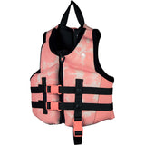 Radar Girl's CGA Life Jacket in Bubble Gum Swirl