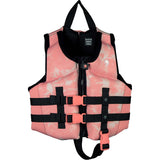 Radar Girl's CGA Life Jacket in Bubble Gum Swirl