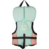 Radar Girl's CGA Life Jacket in Mint/Bubble Gum