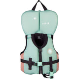 Radar Girl's CGA Life Jacket in Mint/Bubble Gum