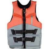 Radar Girl's TRA CGA Life Jacket in Salmon/Grey