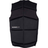 Radar Tidal Comp Wake Vest in Black