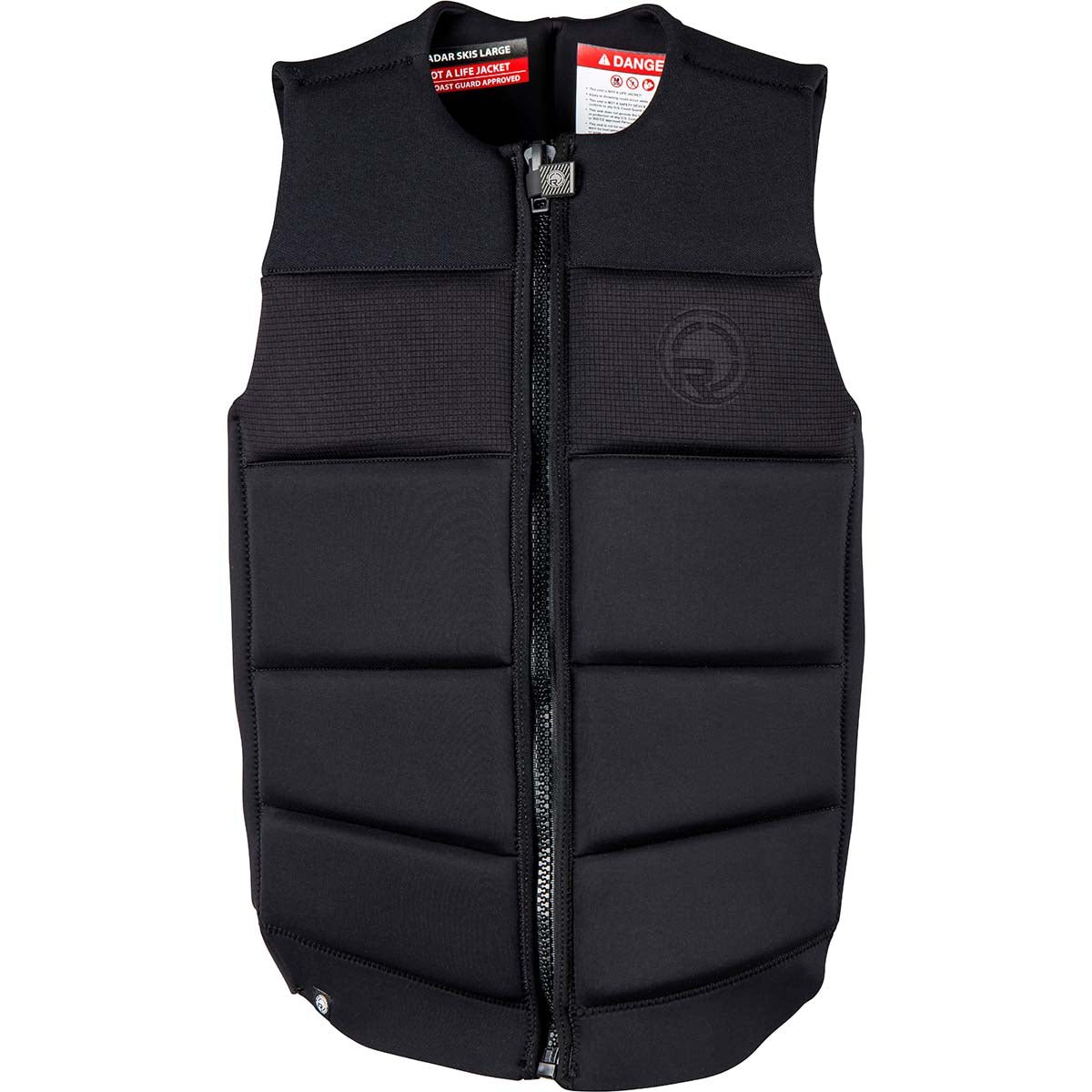 Radar Tidal Comp Wake Vest in Black