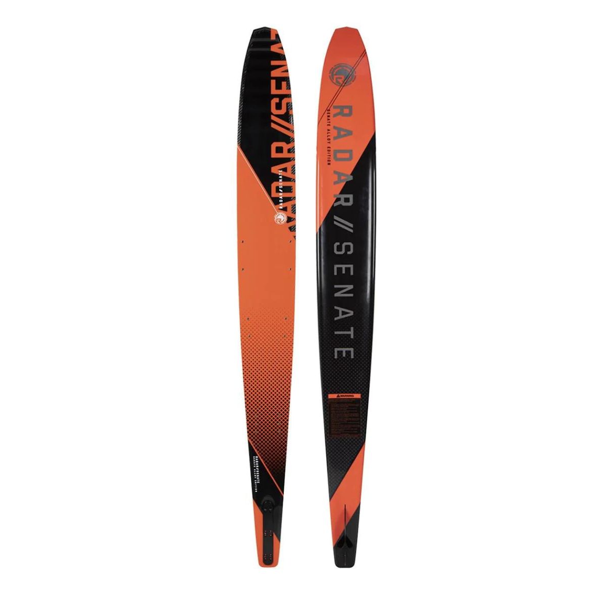 Radar Alloy Senate Water Ski Orange / Black / Carbon 2021