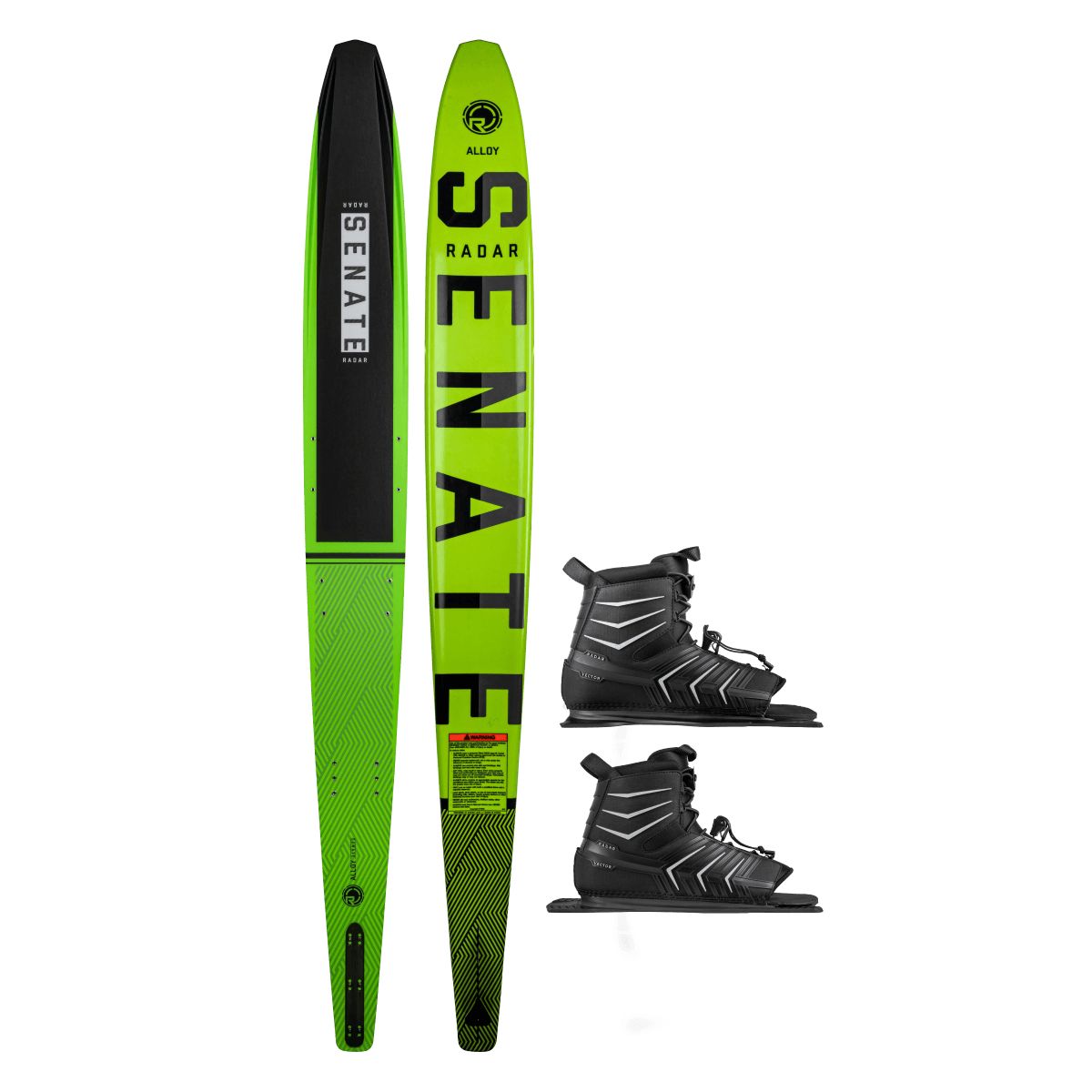 Radar Alloy Senate w/ Double Vector Water Ski Package 2022