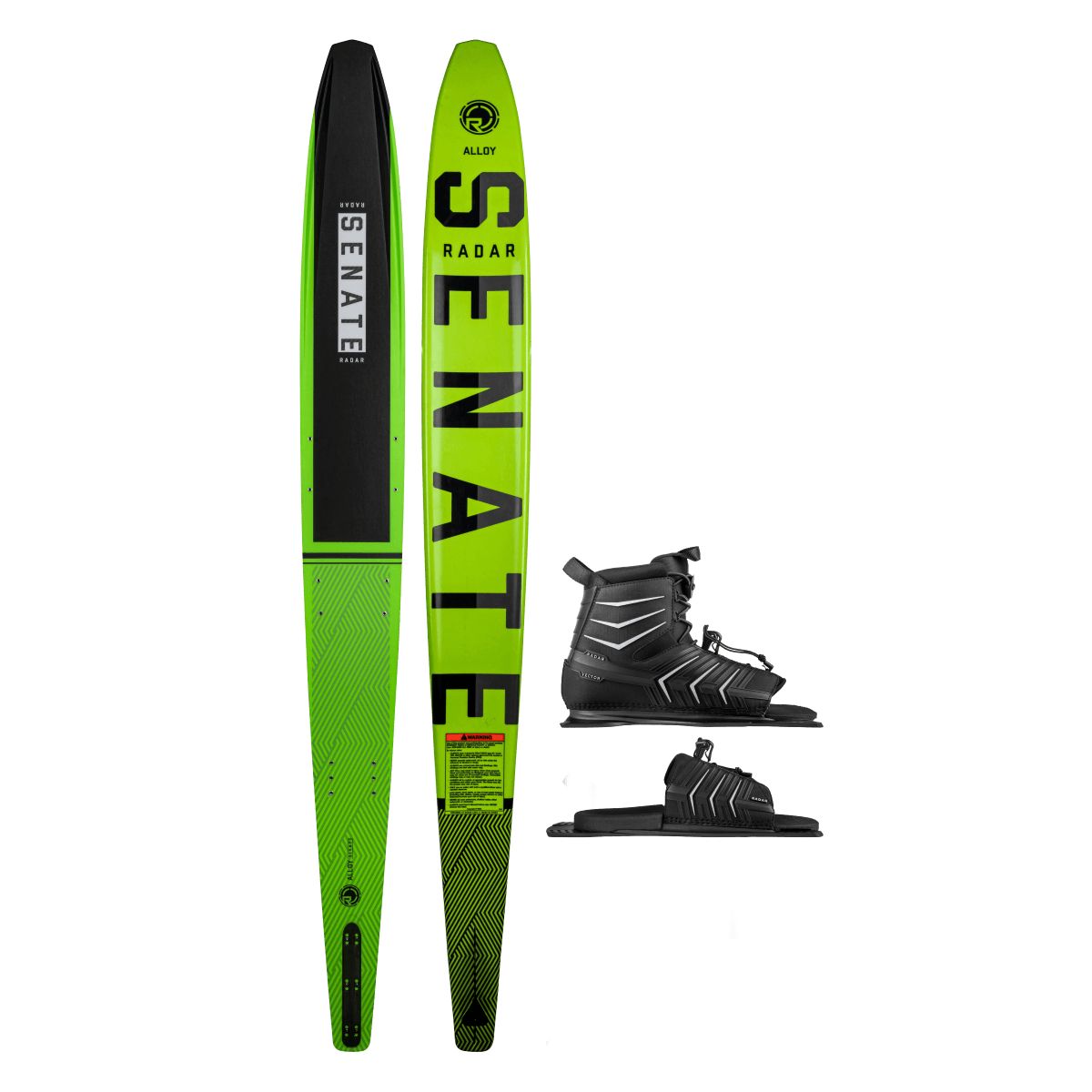 Radar Alloy Senate w/ Vector Vector ARTP Water Ski Package 2022