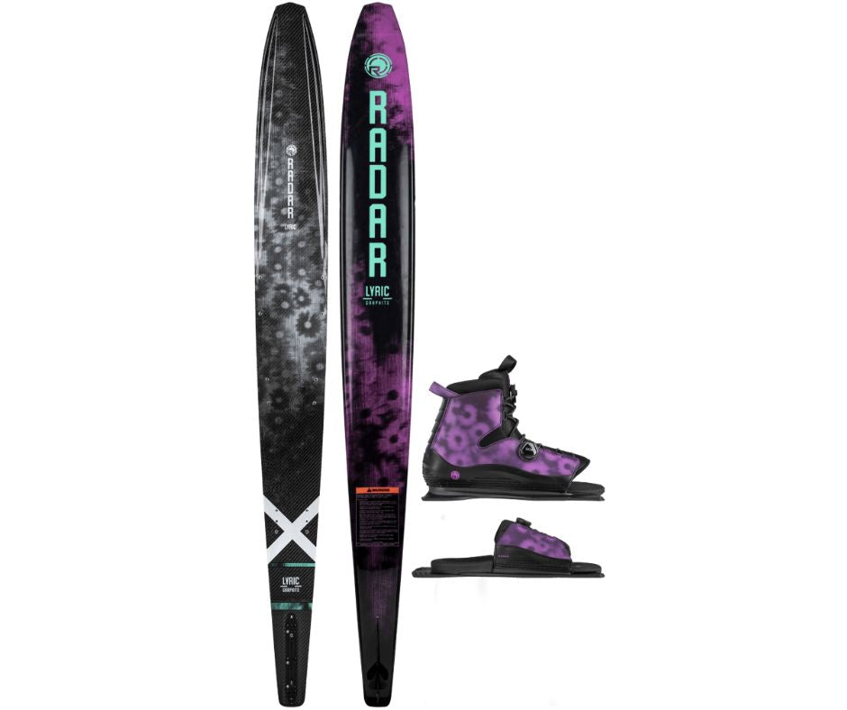 Radar Graphite Lyric w/ Lyric Boa Lyric Boa ARTP Water Ski Package 2022