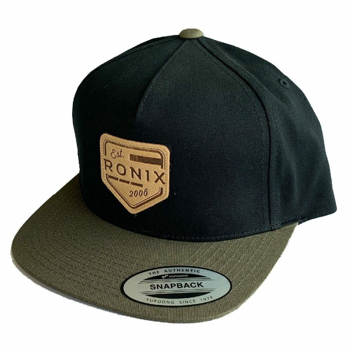 Ronix Forester Snap Back Hat in Black/Green