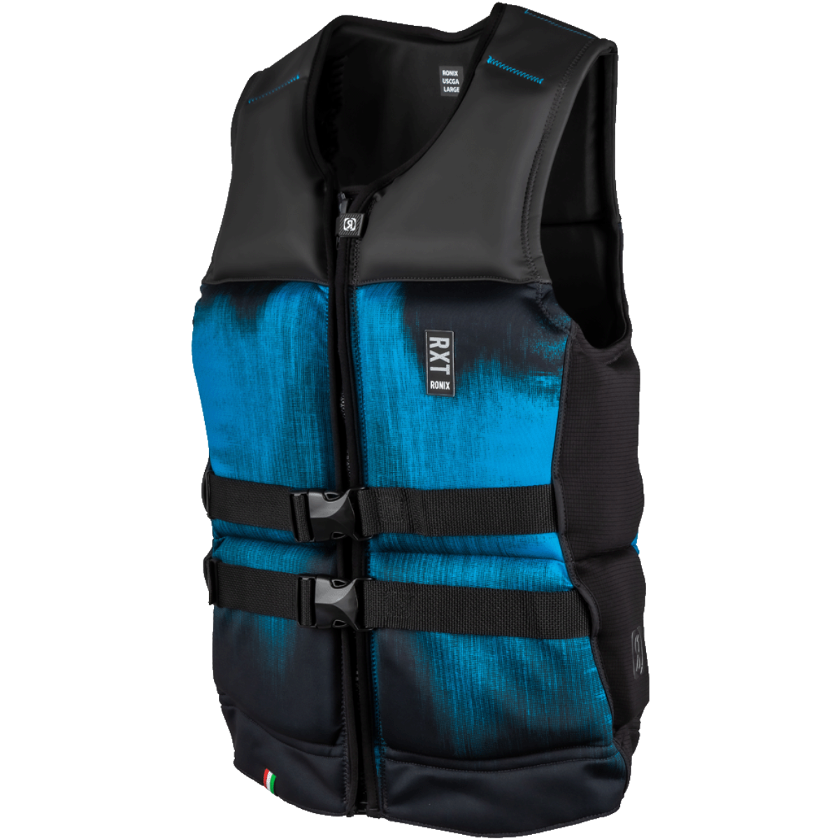 Ronix RXT Capella 3.0 CGA Life Jacket in Black / Volt