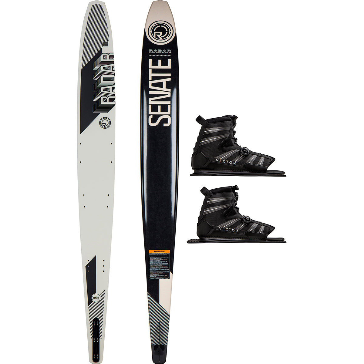 Radar Alloy Senate w/ Double Vector BOA Water Ski Package 2024