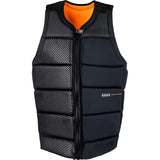 Radar Drifter Comp Wake Vest in Black / Orange Glow