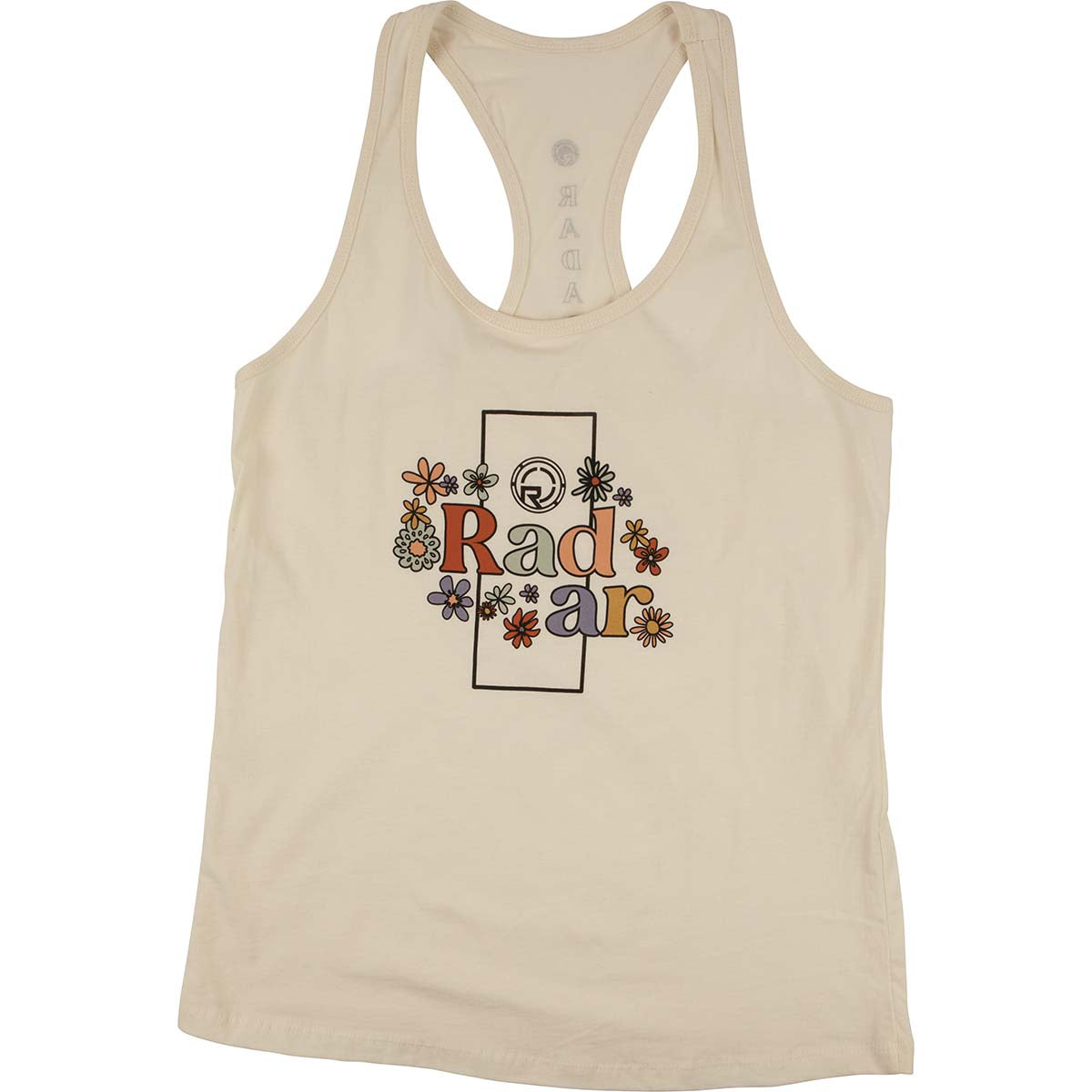 Radar Flower Power Women's Tank in Natural