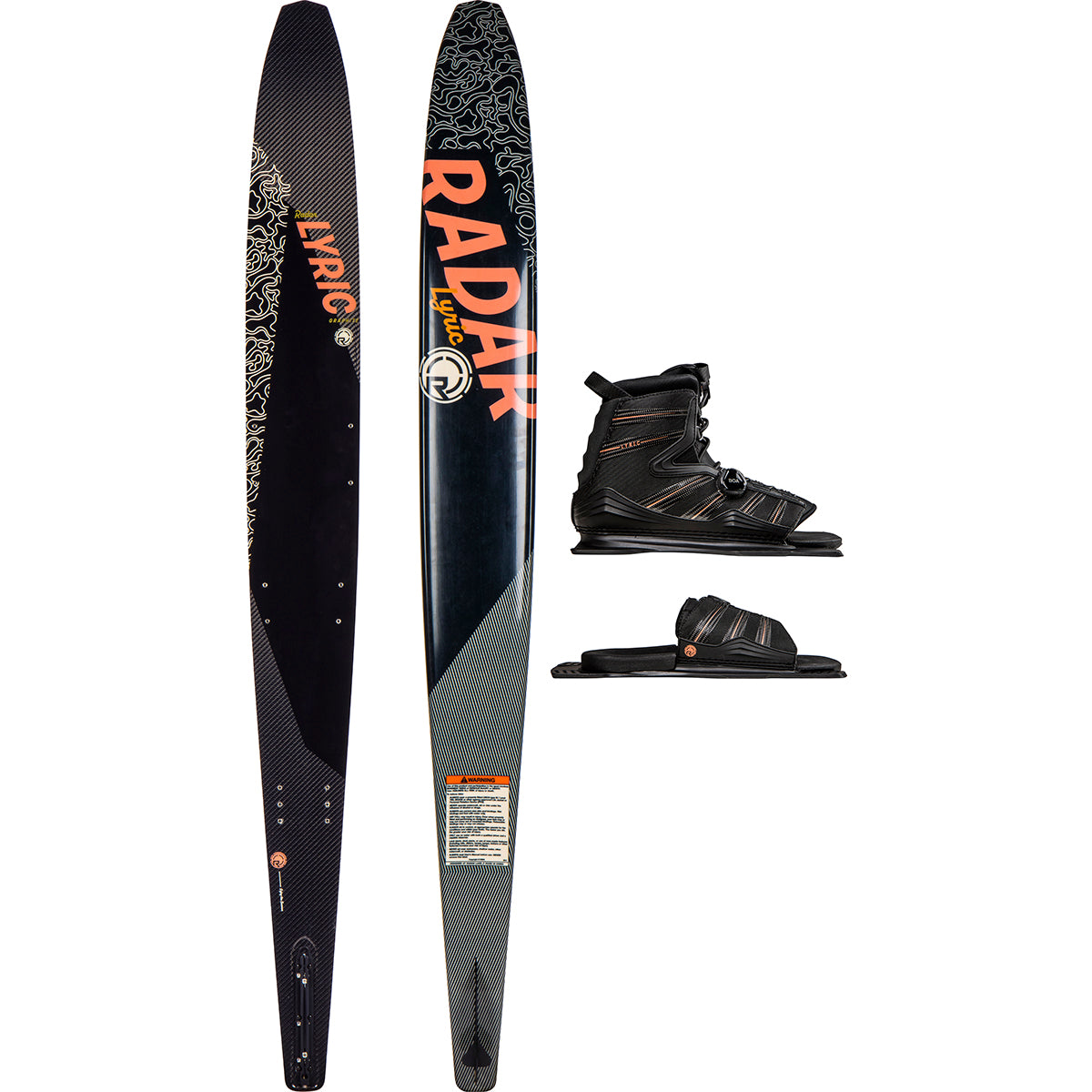 Radar Graphite Lyric w/ Lyric BOA & Lyric BOA ARTP Water Ski Package 2024