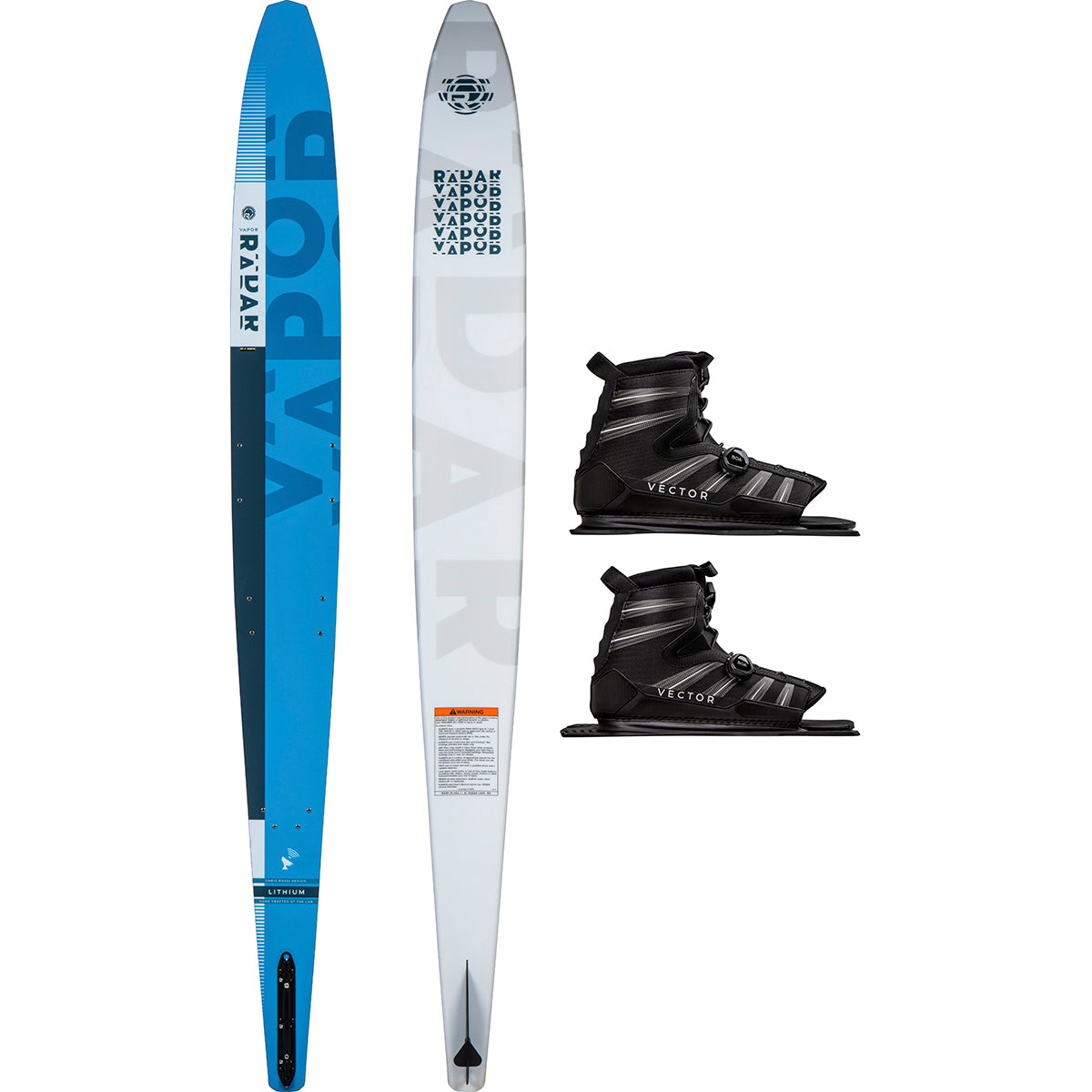 Radar Lithium Vapor w/ Double Vector BOA Water Ski Package 2024