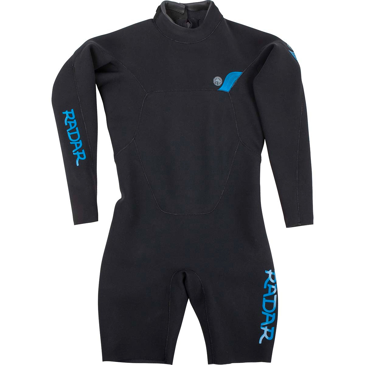 Radar Long Sleeve Shorty Wetsuit in Black