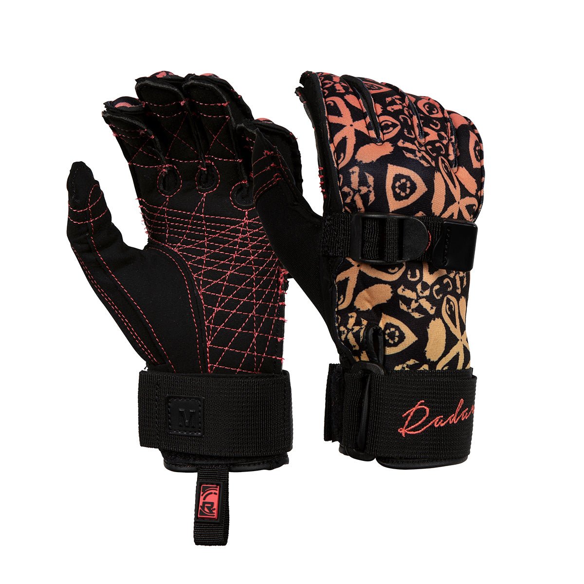 Radar Lyric Inside-Out Water Ski Glove in Coral Fade