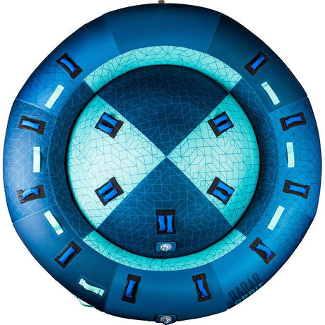 Radar Orbit 4 Person Tube in Teal / Blue