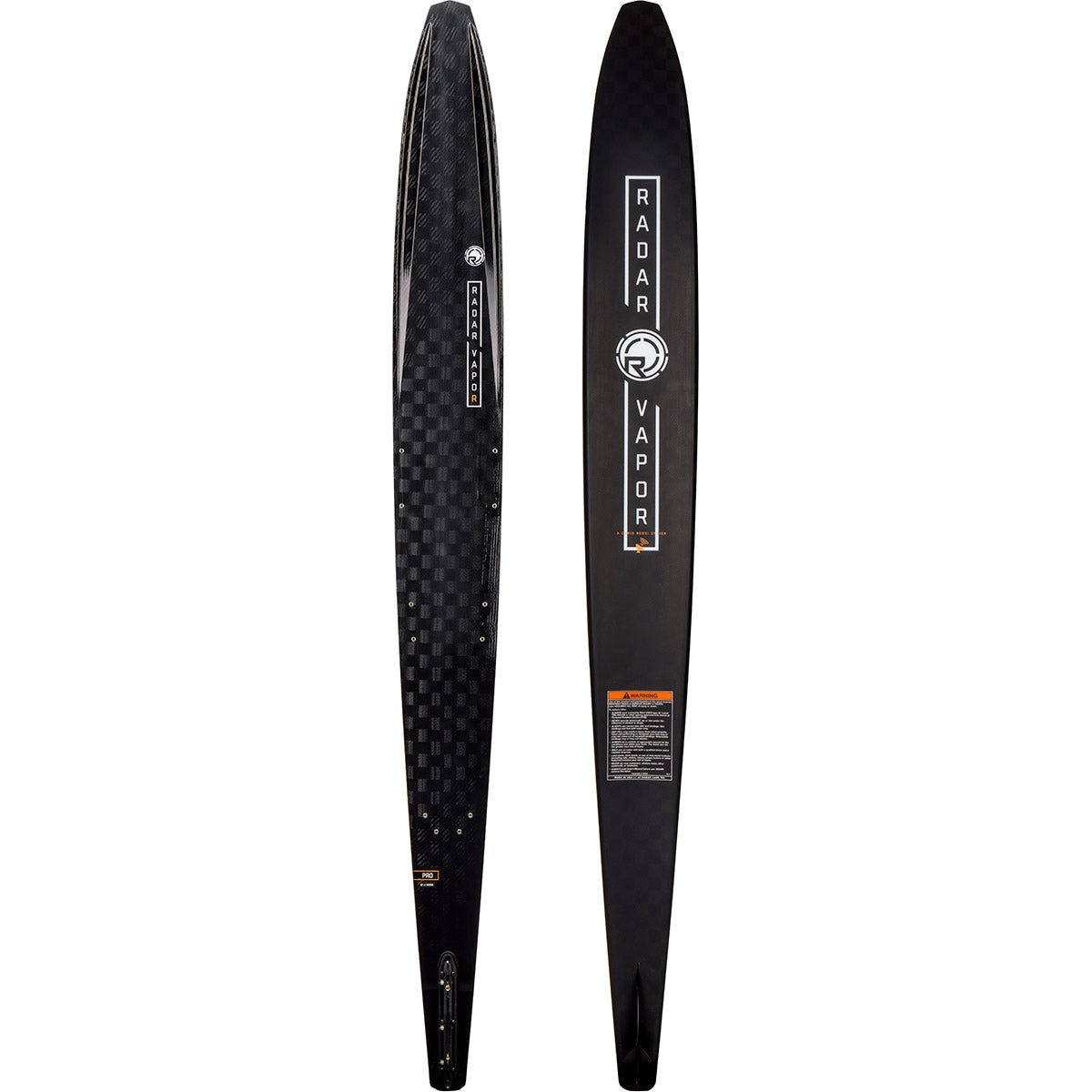 Radar Pro Build Vapor Water Ski Black/Textreme 2023