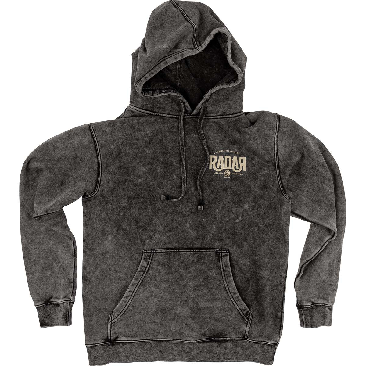 Radar Runoff Hoodie in Acid Wash