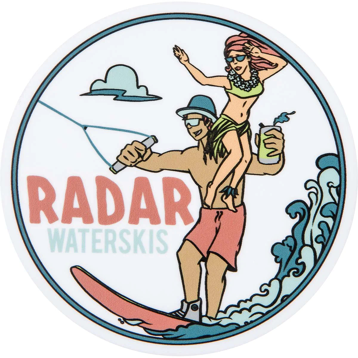 Radar Ski Team Sticker
