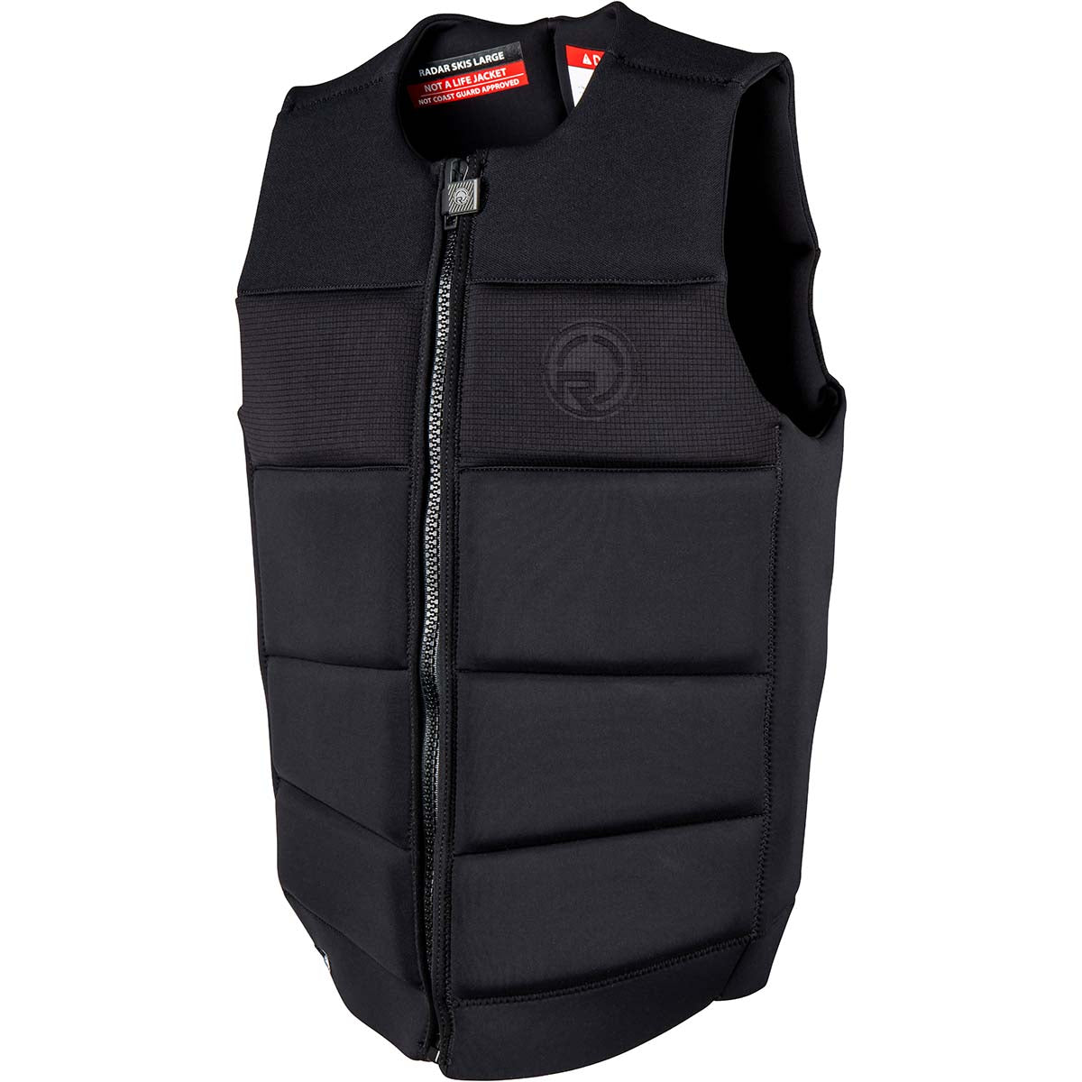 Radar Tidal Comp Wake Vest in Black