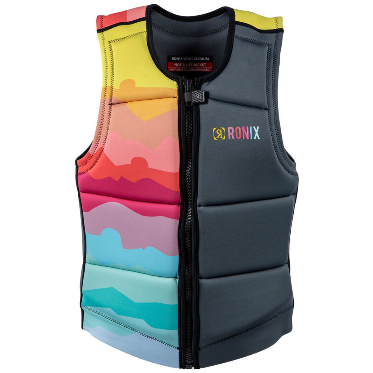 Ronix Coral Women's Comp Wake Vest in Rainbow Hills