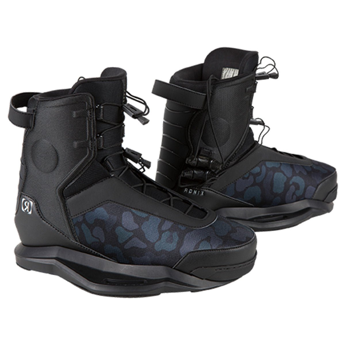 Ronix Parks Night Ops Camo Wakeboard Bindings 2021