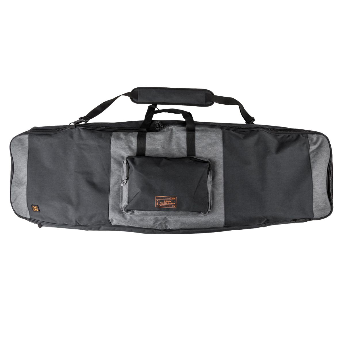 Ronix Squadron Half Padded Board Bag in Heather Charcoal/Orange