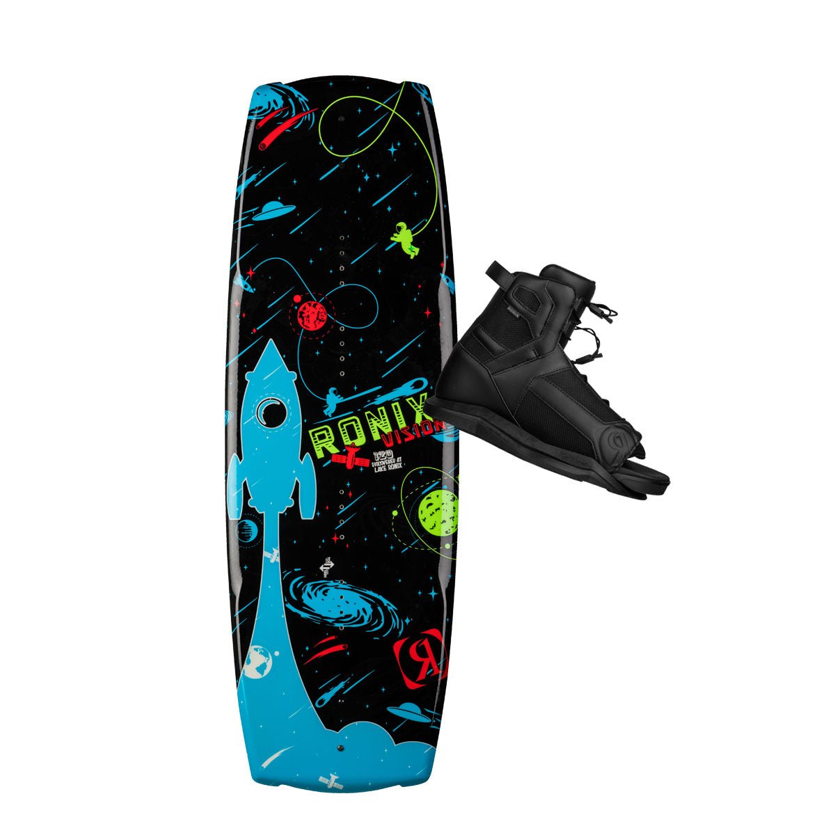 Ronix Vision w/ Divide Kid's Wakeboard Package 2024