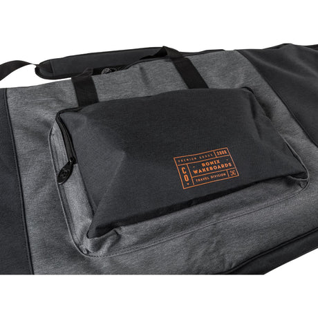 Ronix Squadron Half Padded Board Bag in Heather Charcoal/Orange