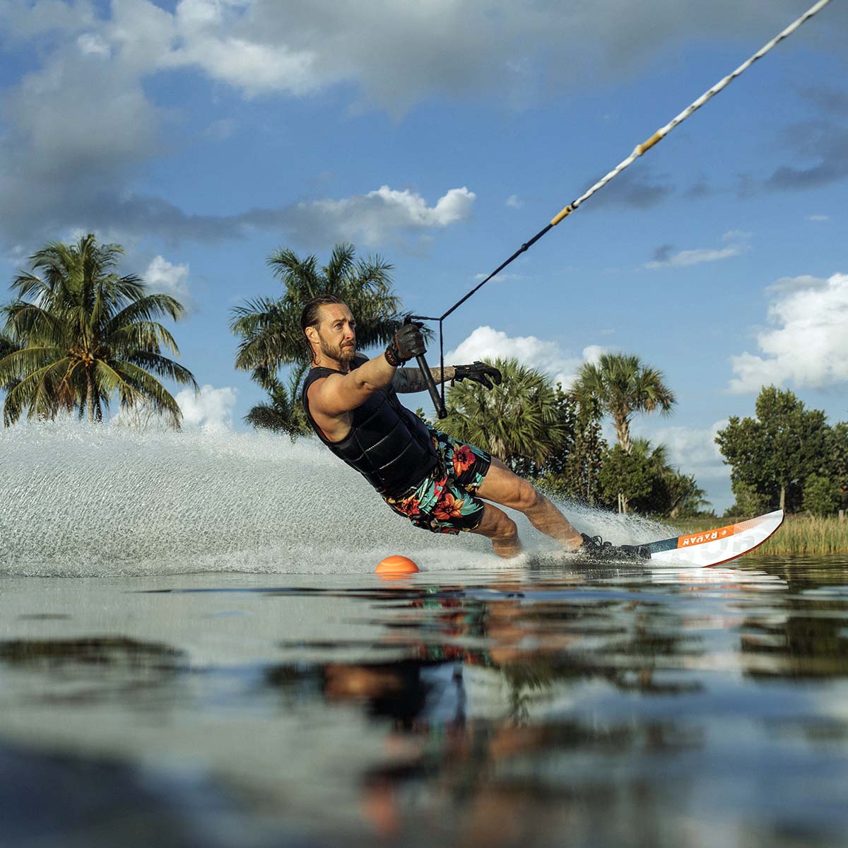 Radar Graphite Vapor Water Ski 2024